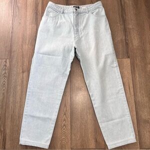 Gap Vintage 90’s High Rise Light Blue Stone Wash Denim Mom Jeans Grunge Retro